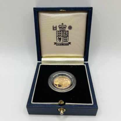 1996 UK Half Sovereign Gold Proof Coin