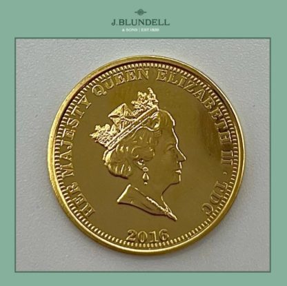 2016 Year of the Three Kings £1 Gold Proof Coin - Image 2