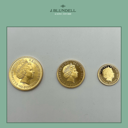 2003 Britannia Three-Coin Gold Set