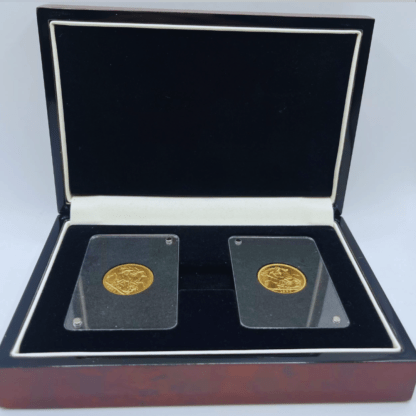 1957 Elizabeth II & 1926 George V Gold Sovereign Set