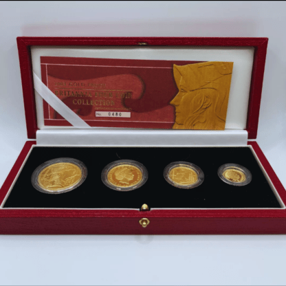 2003 Proof Gold Britannia 4 Coin Set