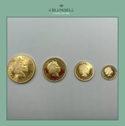 2003 Proof Gold Britannia 4 Coin Set - Image 3