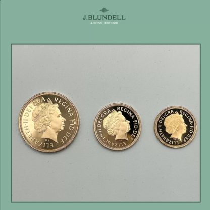 2002 Three-Coin Gold Sovereign Set - Image 2