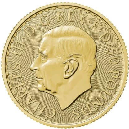 2025 King Charles III Britannia Half Ounce Gold Coin