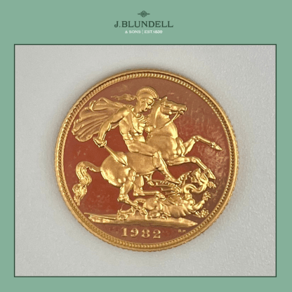 1982 UK Full Sovereign - Image 2