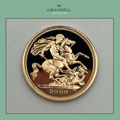 2000 Gold Half Sovereign - Image 2