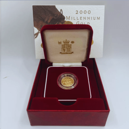 2000 Gold Half Sovereign